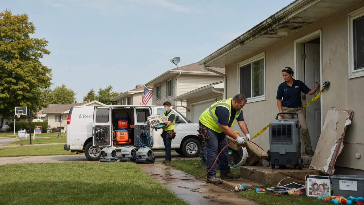 Water Damage Restoration in River Pines, CA near me